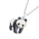 thumbnail image 3 of 1 collar con diseño de panda, cadena de clavícula de moda, decoración para el cuello de mujer., 3 of 8