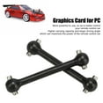 thumbnail image 3 of 1/16 Scale RC Car Rear Drive Shaft, 2Pcs RC Car Rear Drive Shaft Black Steel  for 1/16 Remote Control Car, 3 of 8