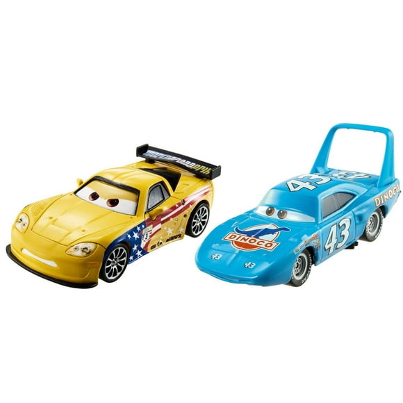 Disney/Pixar Les Bagnoles 3 – Coffret de 2 véhicules – Jeff Gorvette et King