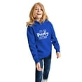 thumbnail image 2 of It's Too Peopley Outside Hoodie Funny Sarcastic Saying Quote Pullover Hoodie Blue, 2 of 6
