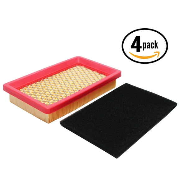 4-Pack Replacement Kohler XT173-0247 Viking Air Filter and Pre Cleaner - Compatible Kohler 1408301-S1 Filter & Pre-Filter