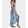 thumbnail image 3 of Strapless Paisley Maxi Dress Cover-Up Swimsuit, 3 of 4
