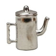 thumbnail image 2 of 1/12 Dollhouse Miniature Tea Kettle Model Collections Scenes Miniature Water Pitcher for Miniature Scene Accessories Building Argent, 2 of 8