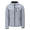 thumbnail image 2 of Men's Cutter & Buck  Gray Norfolk Tides Rainier PrimaLoft Eco Full-Zip Hooded Jacket, 2 of 3