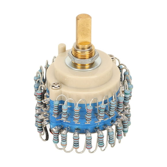 Two Channel Volume Potentiometer,Two Channels Volume Potentiometer Potentiometer K Stepping Volume Potentiometer User-Friendly Design