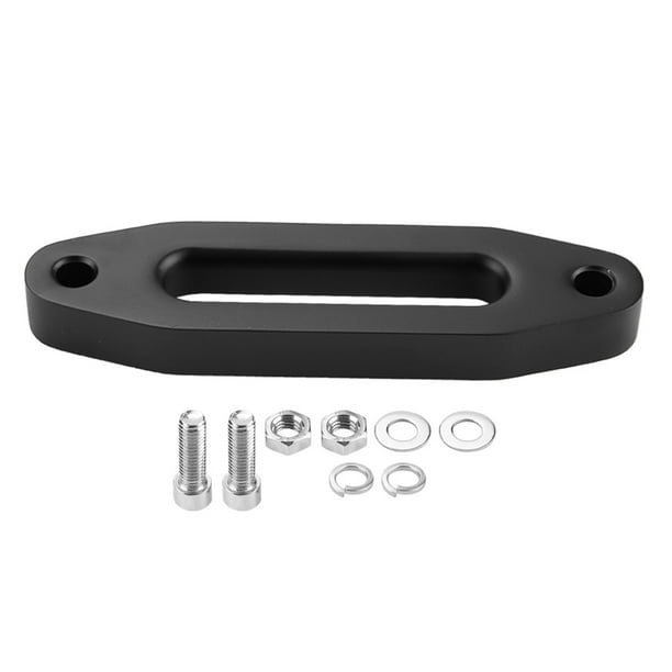 Cable de aluminio negro de 6 pulgadas para Cable de cuerda de cabrestante sintético ATV Jadeshay A