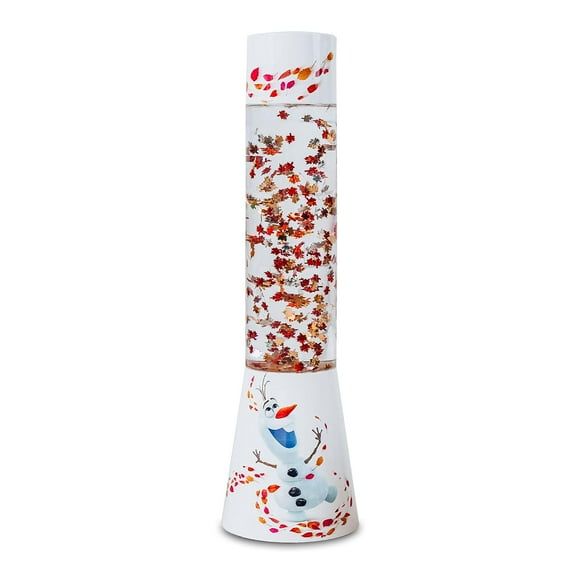 Motion Lamp Ukonic Disney Frozen 2 Olaf con forma de muñeco de nieve con purpurina