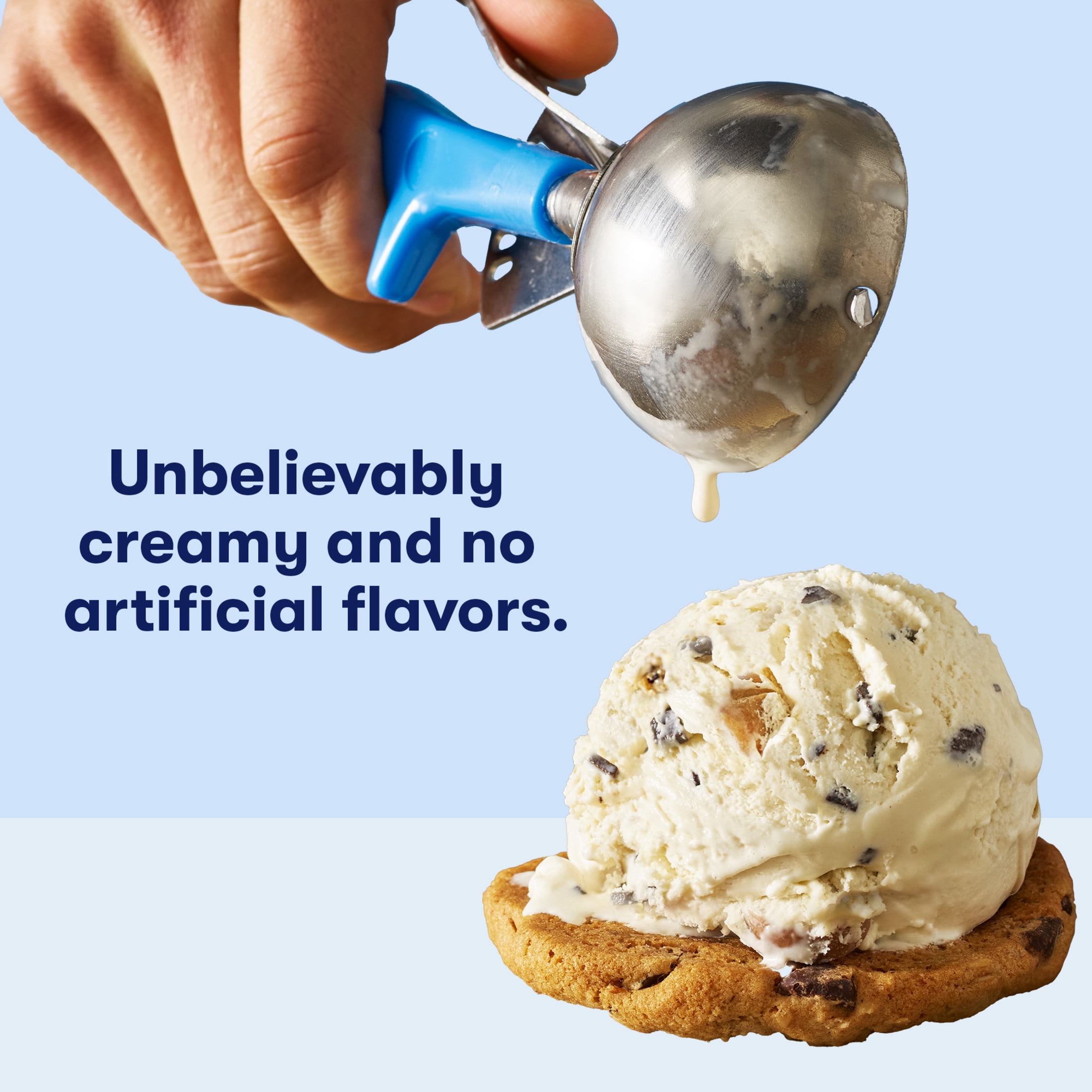 Tillamook Chocolate Chip Cookie Dough Ice Cream, 48 oz