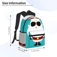 thumbnail image 2 of Balery Cute Santa Claus Mochila para Mujeres y Hombres, Mochila Ligera Casual para Viajes, Mochila Clásica Básica para la Universidad, 2 of 6