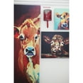 thumbnail image 4 of Creative Co-Op Canvas Wall Décor with Cow Image, 4 of 12