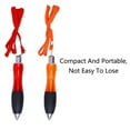 thumbnail image 5 of SEIWEI 5 Set Wide Body Ballpoint Pens Heavy Weighted Fat Pens with Extra Black Ink Refills and Lanyard (Red), 5 of 8