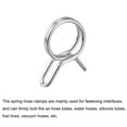 thumbnail image 4 of Unique Bargains Double Wire Spring Hose Clamp, 304 Stainless Steel 8mm Fuel Line Silicone Tube Spring Clips, 20 Pack, 4 of 5