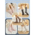 thumbnail image 5 of 5Pairs Warm & Cozy Gifts for Women, Fluffy Fuzzy Sock, Plush Sleeping Slipper Socks - Soft Warm Fabric, 5 of 5