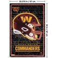 thumbnail image 2 of NFL Washington Commanders - Casque néon 23, 2 of 4