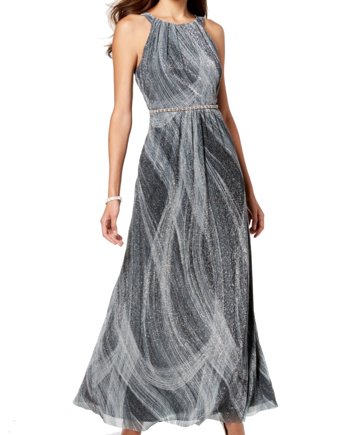 shimmer gown for women