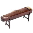 thumbnail image 2 of NFTIGB Miniature Wooden Musical Instrument Model Guzheng Display Mini Ornaments Craft Home Decor Figurine 6.3 inches / 16 cm with Stand and Storage Box for Desk and Office Table, 2 of 5