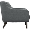 thumbnail image 4 of Modern Contemporary Urban Design Living Lounge Room Sofa Set ( Set of Three), Grey Gray, Fabric, 4 of 6