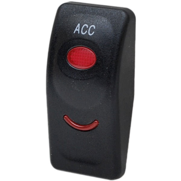 Lund Boat ACC Rocker Switch Plate | Black Plastic Actuator 2 Inch ...