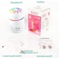 thumbnail image 6 of Small Humidifiers for Bedroom,Mini Humidifier,Desk Humidifier,Portable Humidifiers,Small Humidifier,Car Travel Humidifier 400ml Night Light 3 Mist Modes Cool Mist Super Quiet USB(Blue), 6 of 6