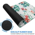 thumbnail image 3 of Tapis de Souris à Fleurs Rouges et Bourgeons Imperméable, Caoutchouc+multicolore Antidérapant Tapis de Souris de Jeu Tapis de Bureau pour Bureau Maison Jeu 31.5x15.7 Pouces, 3 of 7