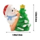 thumbnail image 3 of Adornos navideños, muñecos navideños, paisajes navideños, decoración de escenas nevadas, lindos e interesantes muñecos de nieve de resina, adecuados para ambientes festivos, regalos, muñecos navideños, 3 of 6