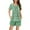 A Multicolor, variant on Two Piece Lounge Set for Women Casual Print Summer Short Sleeve Tops and Short Pants Home Clothes