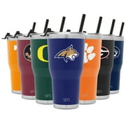 Simple Modern College 30oz Cruiser Tumbler with Straw & Closing Lid - 18/8 Stainless Steel Vacuum Insulated NCAA University Cup Mug