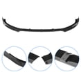 thumbnail image 3 of Front Bumper Lip, Portable  Easy To Operate  Design Ergonomic  For Home Carbon Pattern,Glossy Black, 3 of 8