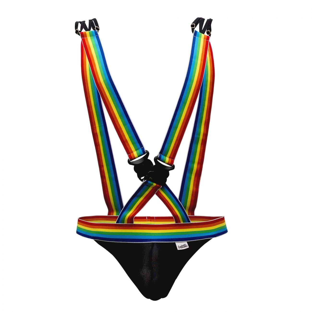 CandyMan 99451 Rainbow Pride Suspenders-Thongs - Walmart.com