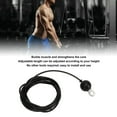 thumbnail image 4 of De Polea de Fitness con Cuerda de Alambre de Acero para Desarrollar Fuerza Muscular Flexibilidad Equipo de Ejercicio de Gimnasio en Casa con Longitud Ajustable ANGGREK Otros, 4 of 8