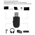 thumbnail image 3 of Transmisor Receptor De Audio 2 En 1 Adaptador Inalámbrico De Música Estéreo USB Para Computadora De TV De Automóvil, 3 of 7