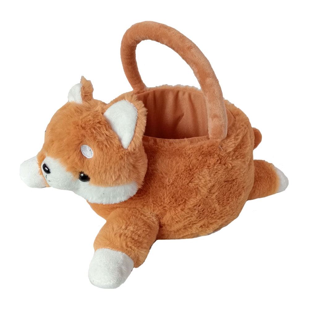 Plush Fox Easter Basket