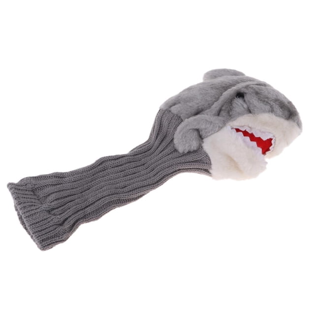 Golf 460 Cc Driver Headcovers With Neck For Golf Heads Protector Gray