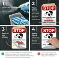thumbnail image 3 of Stop Body Temperature Check Required Prior To Entering Sign,, 3 of 8