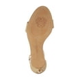 thumbnail image 3 of Vince Camuto Sebatani Nude Leather Open Toe Ankle Strap Dress Heel Sandals (Nude, 9.5), 3 of 4