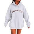 thumbnail image 1 of WILLBEST Sudadera para Mujer, Estilo Casual de Invierno, con Estampado Navideño Del Alfabeto, Cordón Ajustable, Bolsillo y Manga Larga XX-Grande, 1 of 4