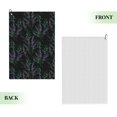 thumbnail image 2 of Lsque Lavender Flowers Premium Golf Towel - Ultra Absorbent and Quick Drying Microfiber Towel with Carabiner - Gift for Men -24" X 16", 2 of 8