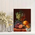 thumbnail image 2 of Still Life Fruit Bowl Canvas Print Wall Art for Kitchen Dining Room Living Room Office Cafe Restaurant, 2 of 8
