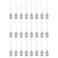 thumbnail image 1 of Unique Bargains Blunt Tip Dispensing Needle 26 Gauge 1 Inch 45 Degrees Bent Flow, Silver Tone, 24pcs, 1 of 5