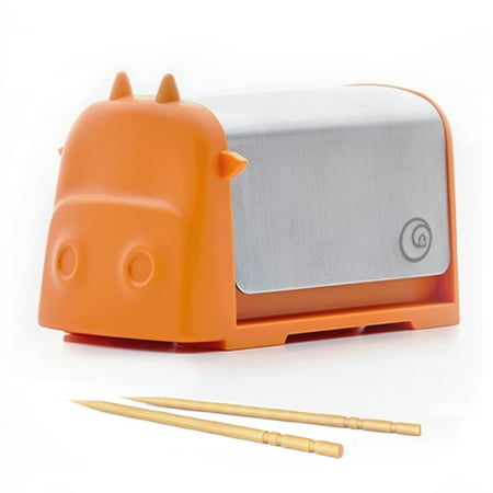 Stainless Steel Cattle Toothpick Holder