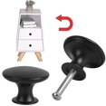 thumbnail image 2 of 16 Pieces Cabinet Door Knobs, 30mm Vintage Dresser Knobs Set, 2 of 3