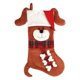 thumbnail image 1 of Bolsa de regalos de dulces de dibujos animados, medias navideñas para mascotas, botas, decoraciones para chimenea, adornos para el hogar y fiestas navideñas, 1 of 4