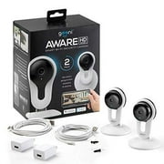 Geeni Aware 1080p Indoor Smart Home Security Camera 2 Pack | 2-Way Talk, Night Vision, Motion Alerts | Works with Alexa & Google Home | 2.4 GHz Wi-Fi | 2 Pack