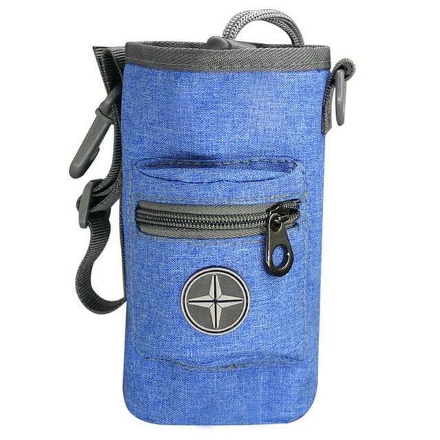 Dog Training Pouch Large Pet Treat Pouch Dog Walking Bag with Shoulder Strap