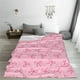 thumbnail image 5 of Balery Pink Bows Manta de Felpa Suave y Acogedora – Cobija de Franela Aterciopelada para Cama, Lavable y Cálida para Sofá, Mascotas, Transpirable-60"x50", 5 of 7