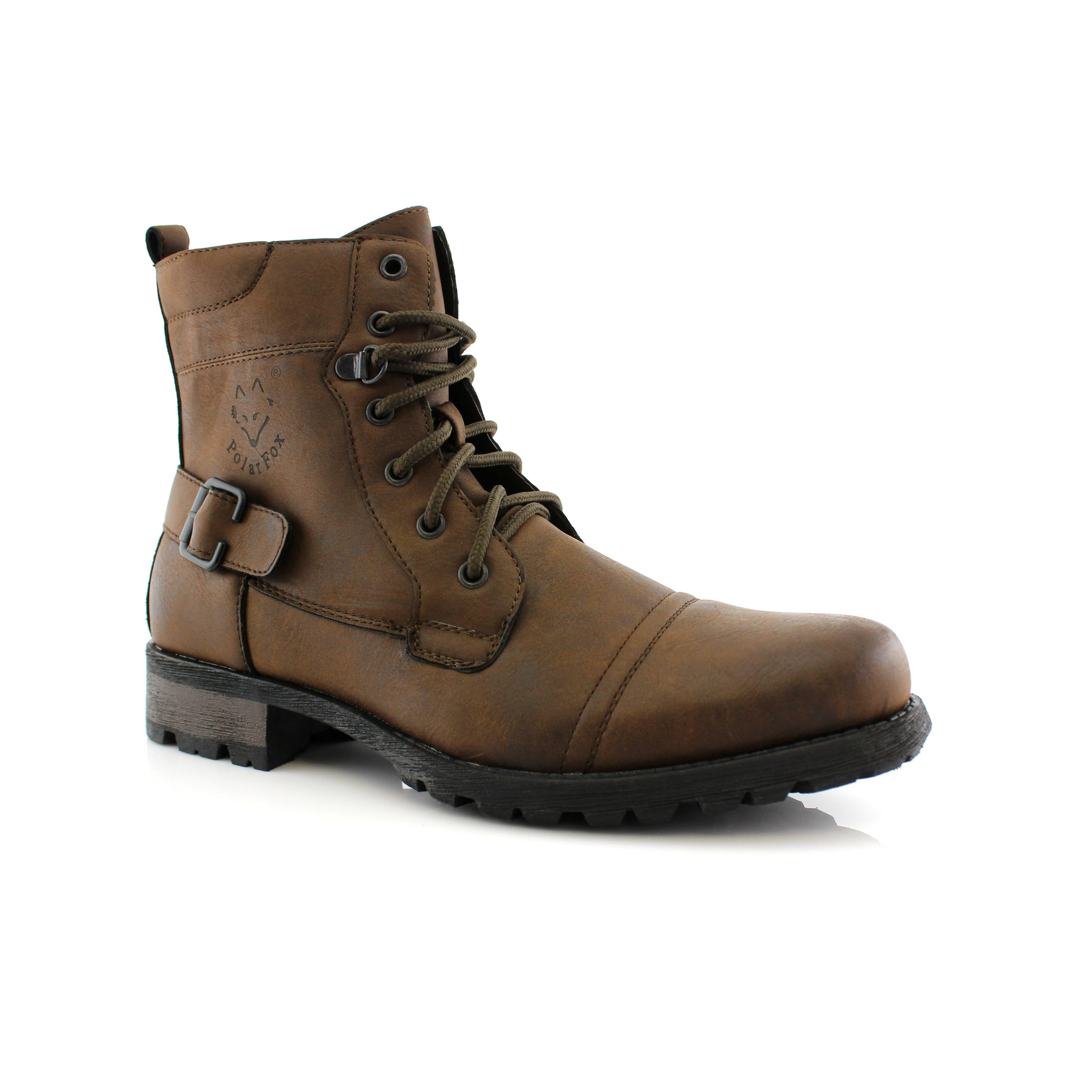 Polar Fox - POLAR FOX Fabian MPX808006 Men's Combat Boots For Work or