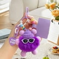 thumbnail image 4 of Rvkxad Mini Stuffed Animal Keychain, Soft Plush Toy Key Ring, Cute Bag Charm Accessory for Kids Adults, 4 of 7