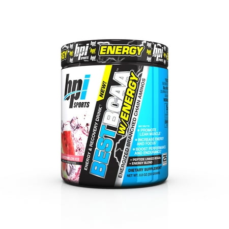 BPI Sports Best BCAA W/ Energy Pre Workout Watermelon Ice, 25 (Best Pre Workout For Me)