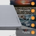 thumbnail image 4 of KingCamp Double Self-Inflating Sleeping Pad - 7.5 R-Value Pro 3D Air Mattress, Ultra-Warm & Waterproof, Lightweight Portable Design for Camping, Backpacking & Travel (79.1" x 50.4" x 3.0", Grey), 4 of 13