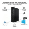 thumbnail image 2 of Lenovo ThinkCentre M90q Gen 6 Tiny Desktop, 16GB DDR5 RAM, 512GB PCIe SSD, Intel Core Ultra 5 235T vPro (Beat i7-13700T), WiFi 6,Win 11 Pro, Black, 2 of 5